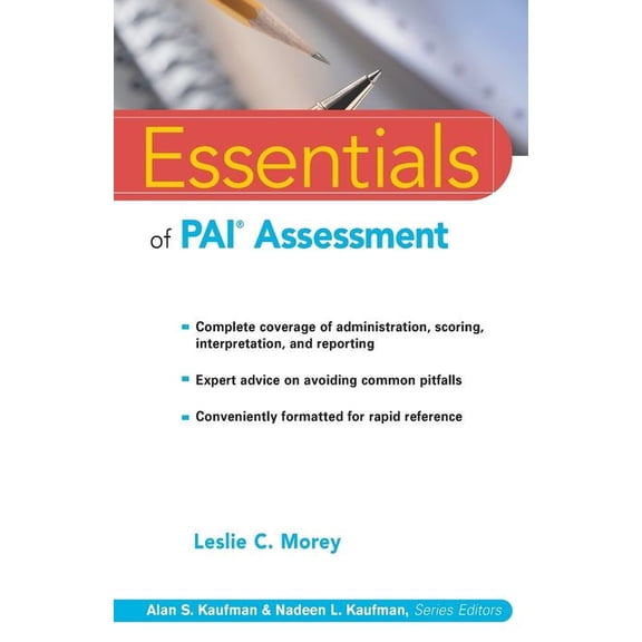Essentials of PAI Assessment (Spiral Bound)