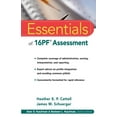 thumbnail image 1 of Essentials of Psychological Assessment Essentials of 16PF Assessment, Book 40, (Paperback), 1 of 1