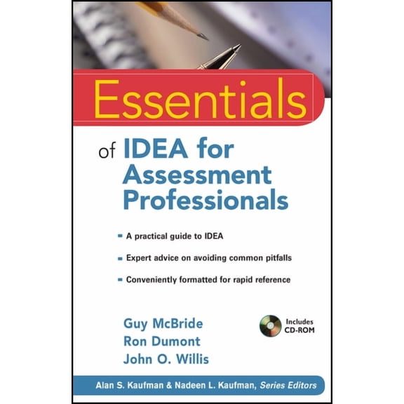 Essentials of Psychological Assessment Essentials of Idea for Assessment Professionals, Book 86, (Paperback)