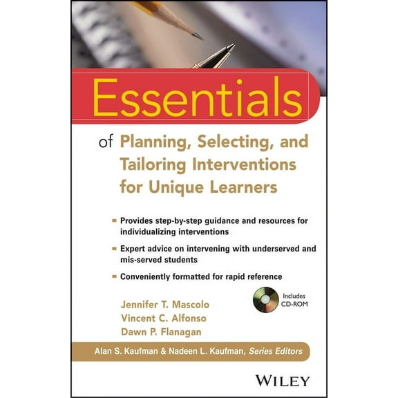 Essentials of Psychological Assessment Essentials of Planning, Selecting, and Tailoring Interventions for Unique Learners, (Paperback)