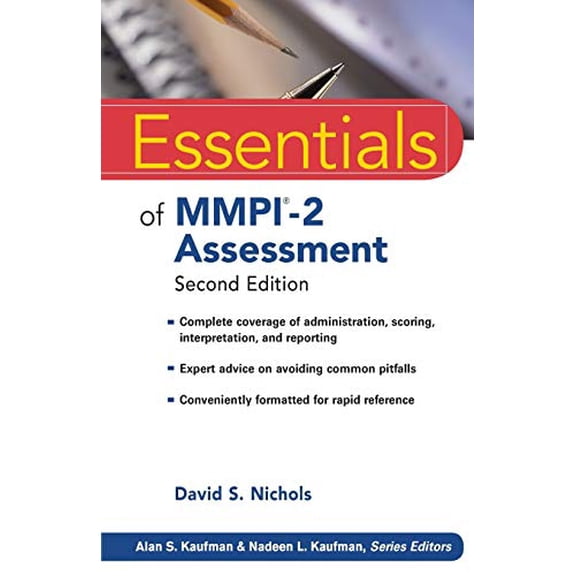 Pre-Owned Essentials of MMPI-2 Assessment (Paperback) by David S. Nichols, Alan S. Kaufman