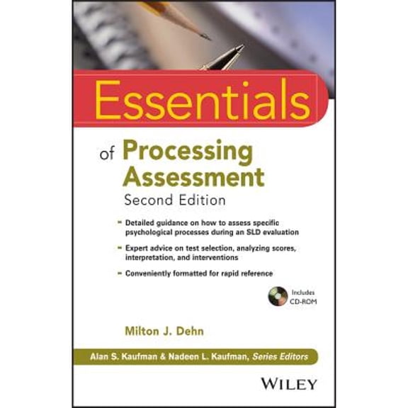 Pre-Owned Essentials of Processing Assessment (Essentials of Psychological Assessment), 9781118368206, 1118368207, Paperback, 2 edition