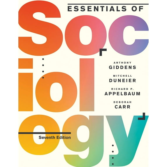 Essentials of Sociology, 9780393674088, 0393674088, Paperback, Seventh edition