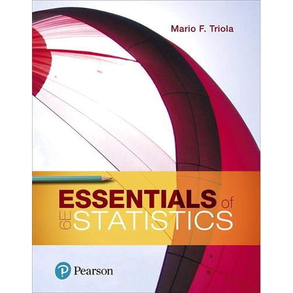 Pre-Owned Essentials of Statistics, 9780134685779, 0134685776, Paperback, 6 edition