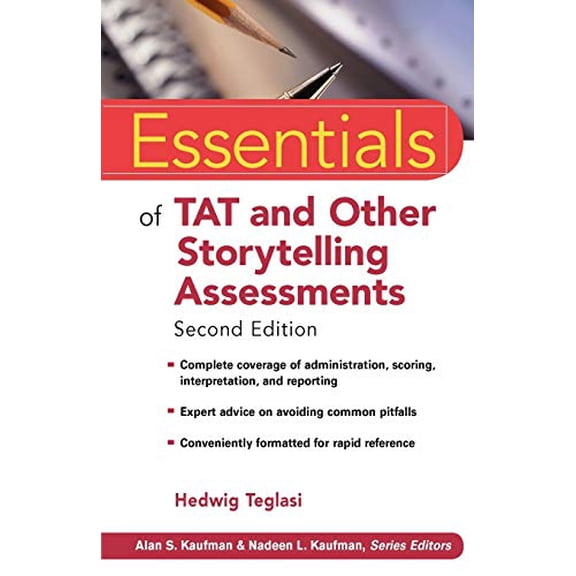 Pre-Owned Essentials of Tat and Other Storytelling Assessments (Paperback) 0470281928 9780470281925