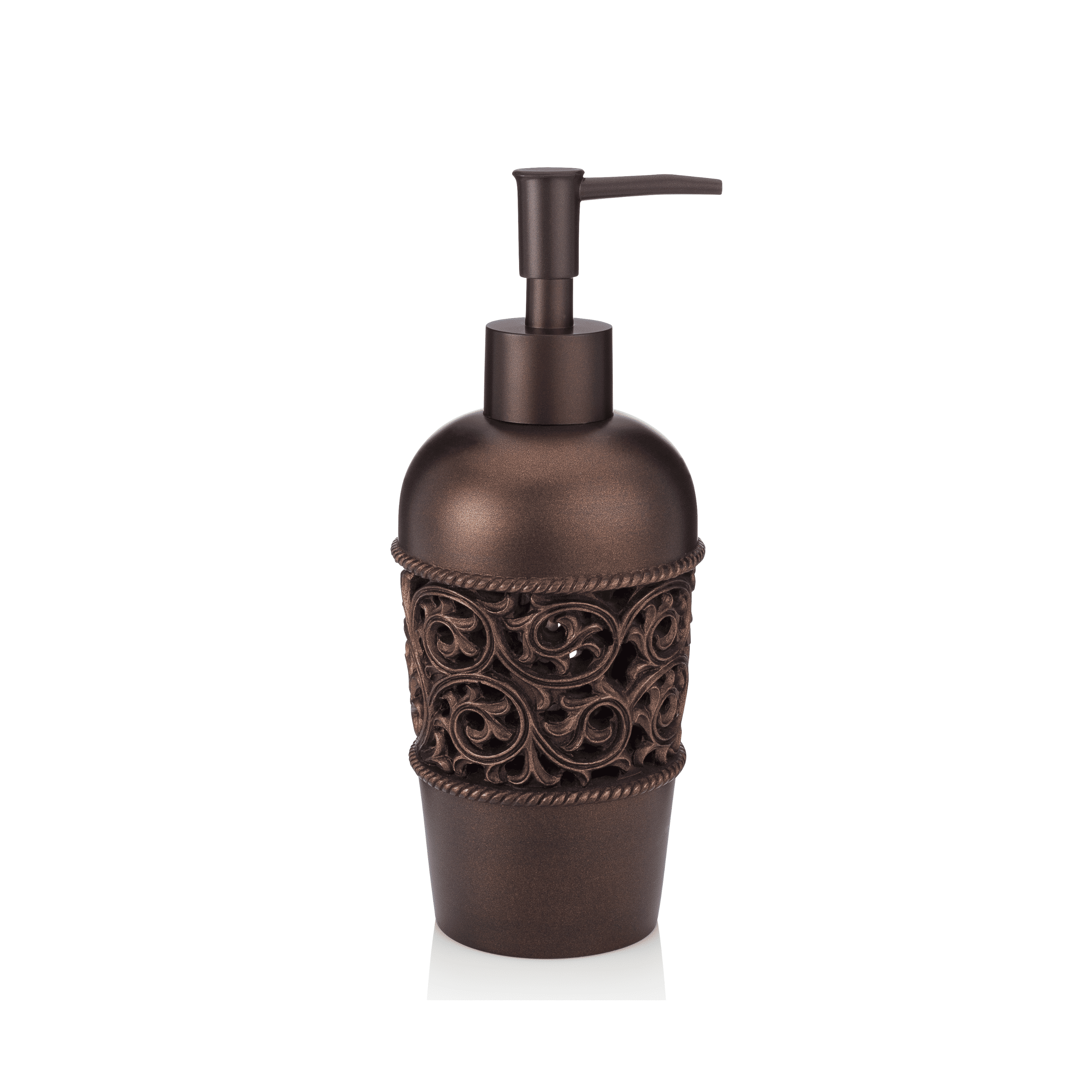 Essentra Home Bronze Liquid Soap Dispenser for Bathroom, Bedroom or Kitchen. Also Great for Hand Lotion and Essential Oils.