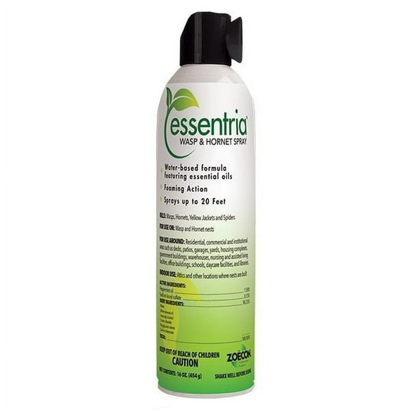 Essentria Wasp and Hornet Spray - Sprays up to 20 ft - 16 fl oz Can by Zoecon