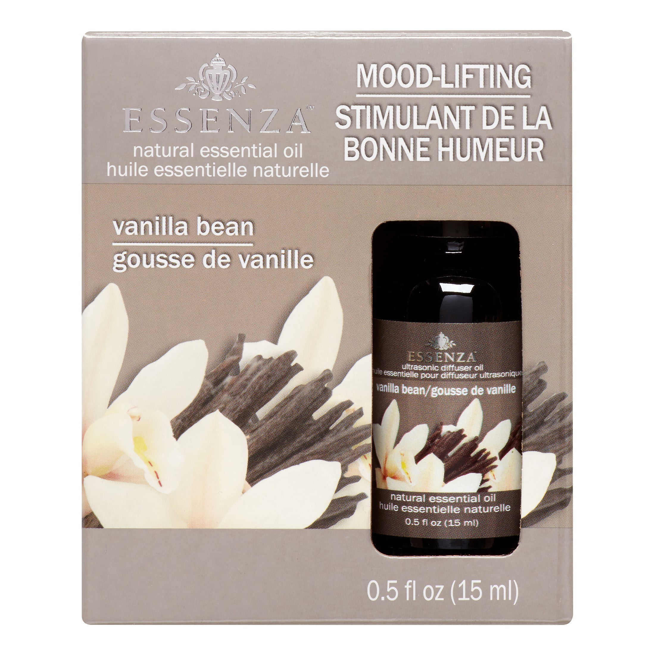 Essenza Essential Oil, Vanilla Bean, 0.5 Oz