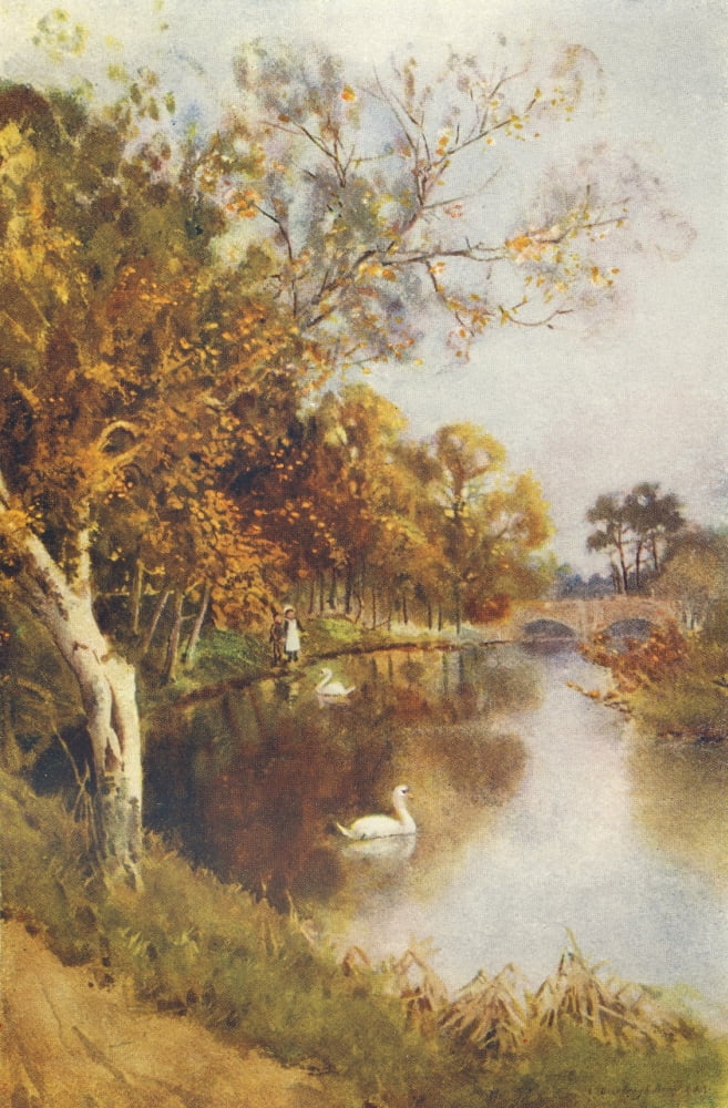 Essex 1909 Raphael Park Romford Canvas Art - Louis Burleigh Bruhl (24 x 36)