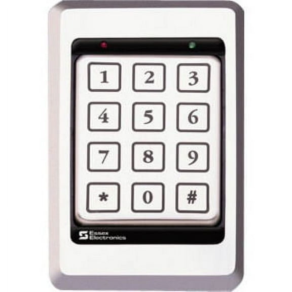 Essex Self Contained Access Control Keypad, 12 Pad 3x4, Stainless SKE-34S
