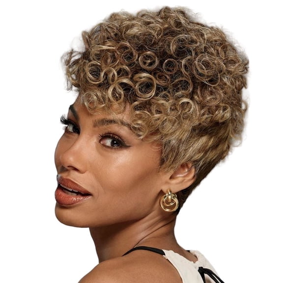 Essie Wig by Especially Yours – Natural-Look Yaki Texture Synthetic Fiber Wig for Women with Extended Neck, Lightweight Daily Wear Style