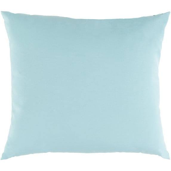 Surya EI007-1616 Essien Medium Pillow Cover, 16 x 16 x 0.25 in. - Aqua