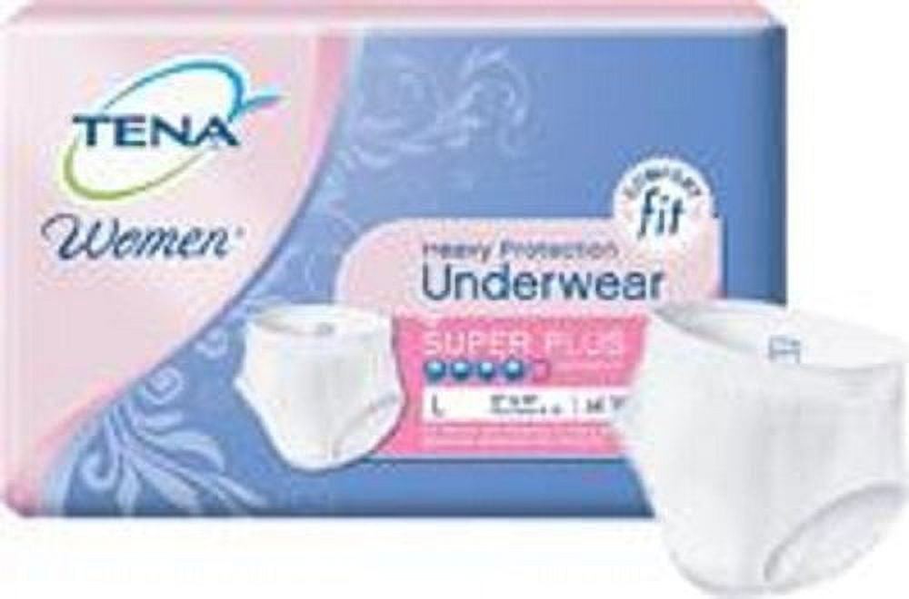 Depend Fit-Flex Women's Maximum Incontinence Underwear, XL, Light Pink, 48  Count