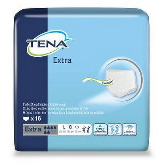 Essity HMS North America Inc Adult Extra Pull On Large Disposable Heavy Absorbency Underwear, 64 Ct