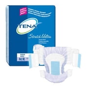 Essity HMS North America Inc Adult Incontinent Brief TENA Stretch Ultra Tab Closure 2X-Large Disposable Heavy Absorbency Bag of 32