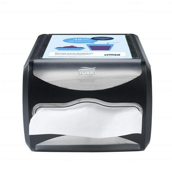 Essity North America 6232000 R3J Tork Xpressnap Signature Tabletop Licorice Napkin Dispenser