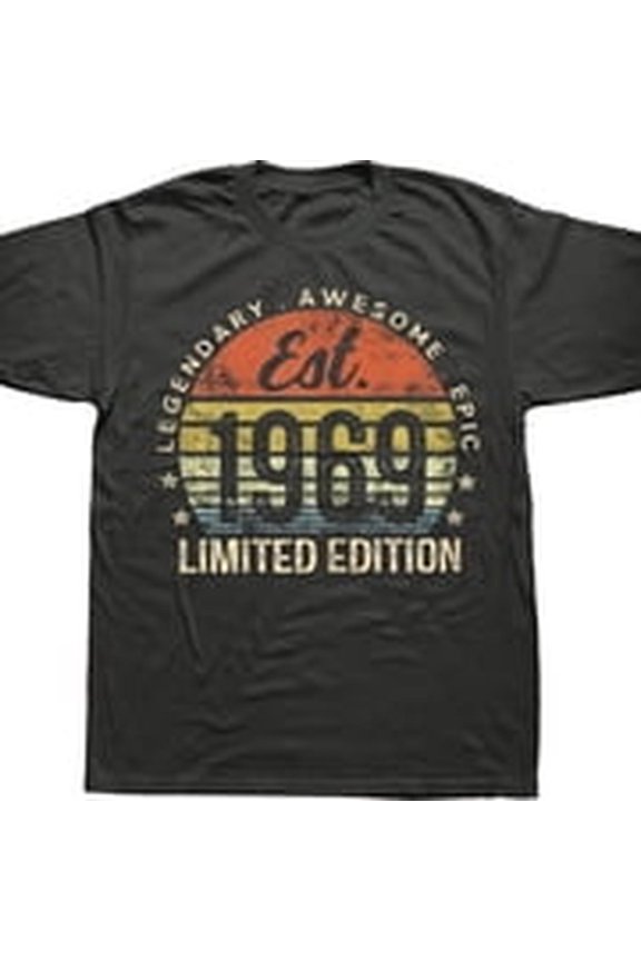 Est 1969 Limited Edition 56th Vintage 56 Year Old T S1Hir Cotton Streetwear S1Hort Sve Birthday Gift93