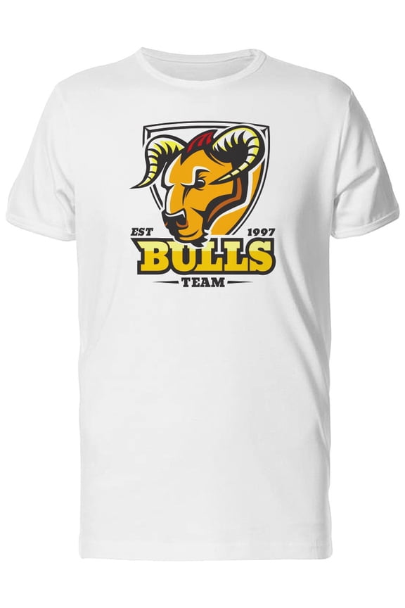 Est 1997 Bulls Team T-Shirt Men -Image by Shutterstock, Male Small