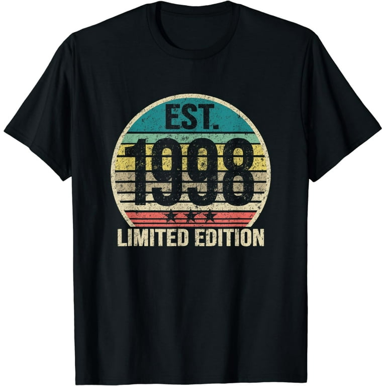 Vintage 1998 - Funny 21 Years Old 21st Birthday Gift T-Shirt Vintage 1998 - Funny 21 Years Old 21st Birthday Gift T-Shirt