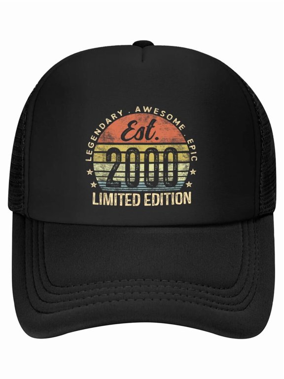 Est 2000 Limited Edition 26th Birthday Gifts 26 Year Old Baseball Cap