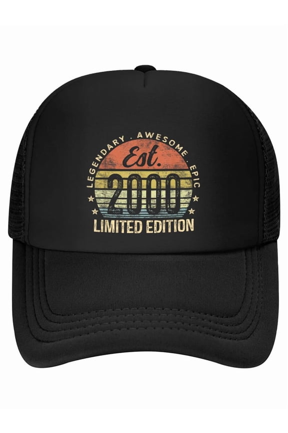 Est 2000 Limited Edition 26th Birthday Gifts 26 Year Old Baseball Cap