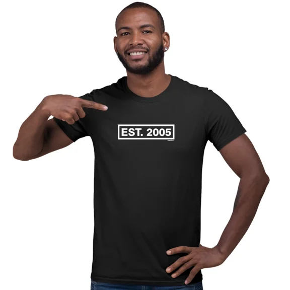 Est. 2005 20th Birthday Hand Printed T-Shirt Gift Size S - 5XL | eBay