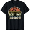 thumbnail image 1 of Est 2005 Limited Edition 19th Birthday Gifts 19 Year Old T-Shirt mens t shirt，black，women，funny，misfits，men，journey, 1 of 4