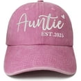 thumbnail image 1 of Est. 2025 Baseball Hats for Grandpa Grandma Mom Auntie Nana, 1 of 7
