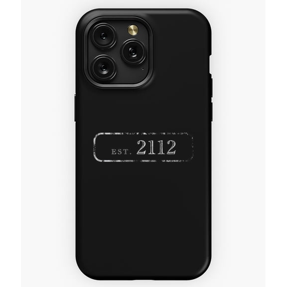 Est. 2112 Rush Progressive Rock Band G7021 Phone Case for iPhone17 16 15 14 13 12 11 Pro Max