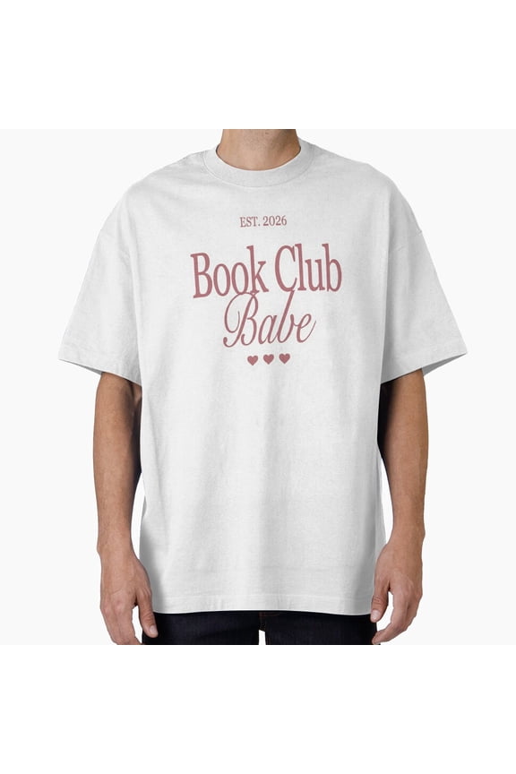 Est. Book Club Babe Shirt, Casual Graphic Tee, Everyday Short Sleeve Shirt
