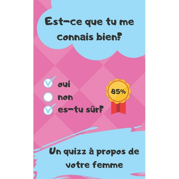 Est-ce que tu me connais bien?: Un Quizz à propos de votre femme - cadeau saint valentin, anniversaire rencontre, mariage, ... (Paperback)
