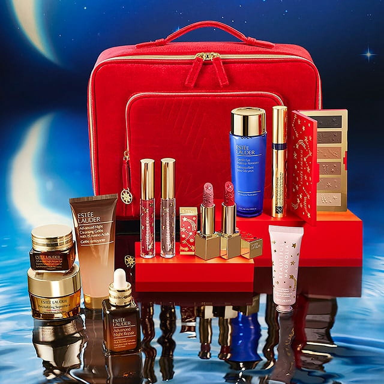 誕生日プレゼント Estée Lauder Blockbuster Festive Edition The ultimate gift トライアルセット・サンプル