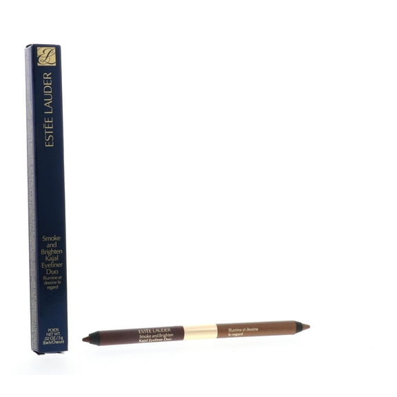 Estee Lauder Smoke and Brighten Kajal Eyeliner Duo, Dark Chocolate / Rich Bronze, 0.02 oz