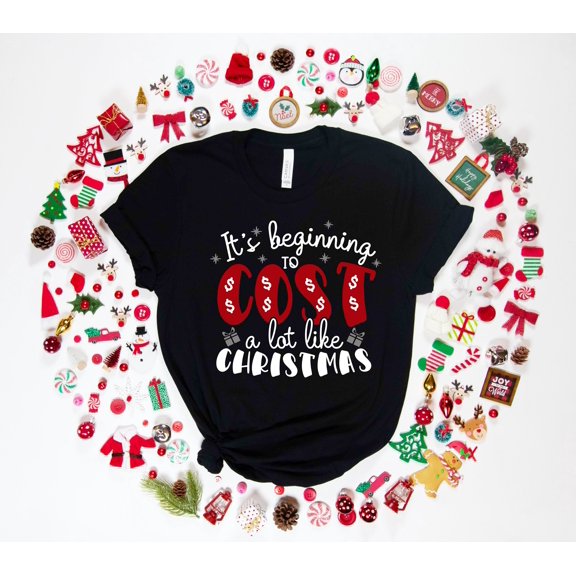 Está empezando a costar mucho como camisa de Navidad camisa de Navidad camisa de Papá Noel