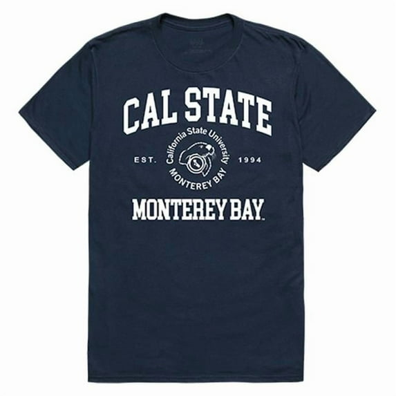 California State University - Monterey Bay Seal Tee - Navy - Medium