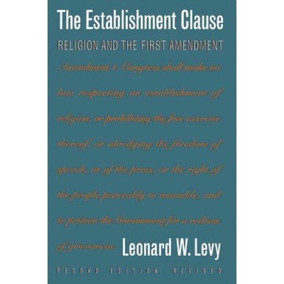 Pre-Owned Establishment Clause (Paperback) 0807844667 9780807844663