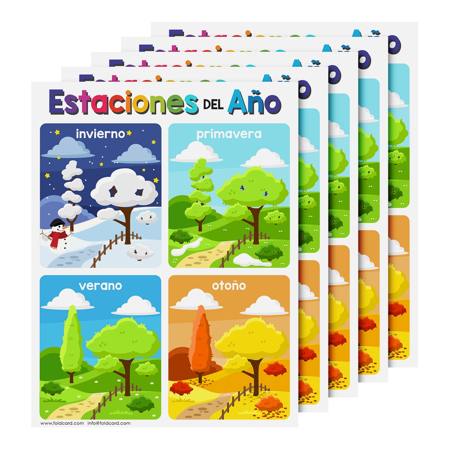 El Alfabeto Spanish Educational Posters for Kids Alphabet Bilingual Classroom and Homeschool Learning Visual Aid and Chart Decorations for Classrooms
