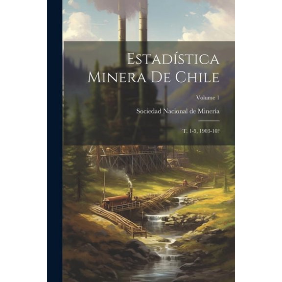 Estadstica Minera De Chile: T. 1-5, 1903-10?; Volume 1 (Paperback)