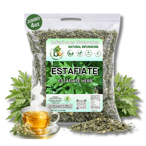 ESTAFIATE TE, Mugwort Herbal Tea 4oz (114gr) Estafiate Te | Artemisia ludoviciana | Crafted By Nature100% All Natural Fresh Tea Tea | Non-GMO | From Mexico