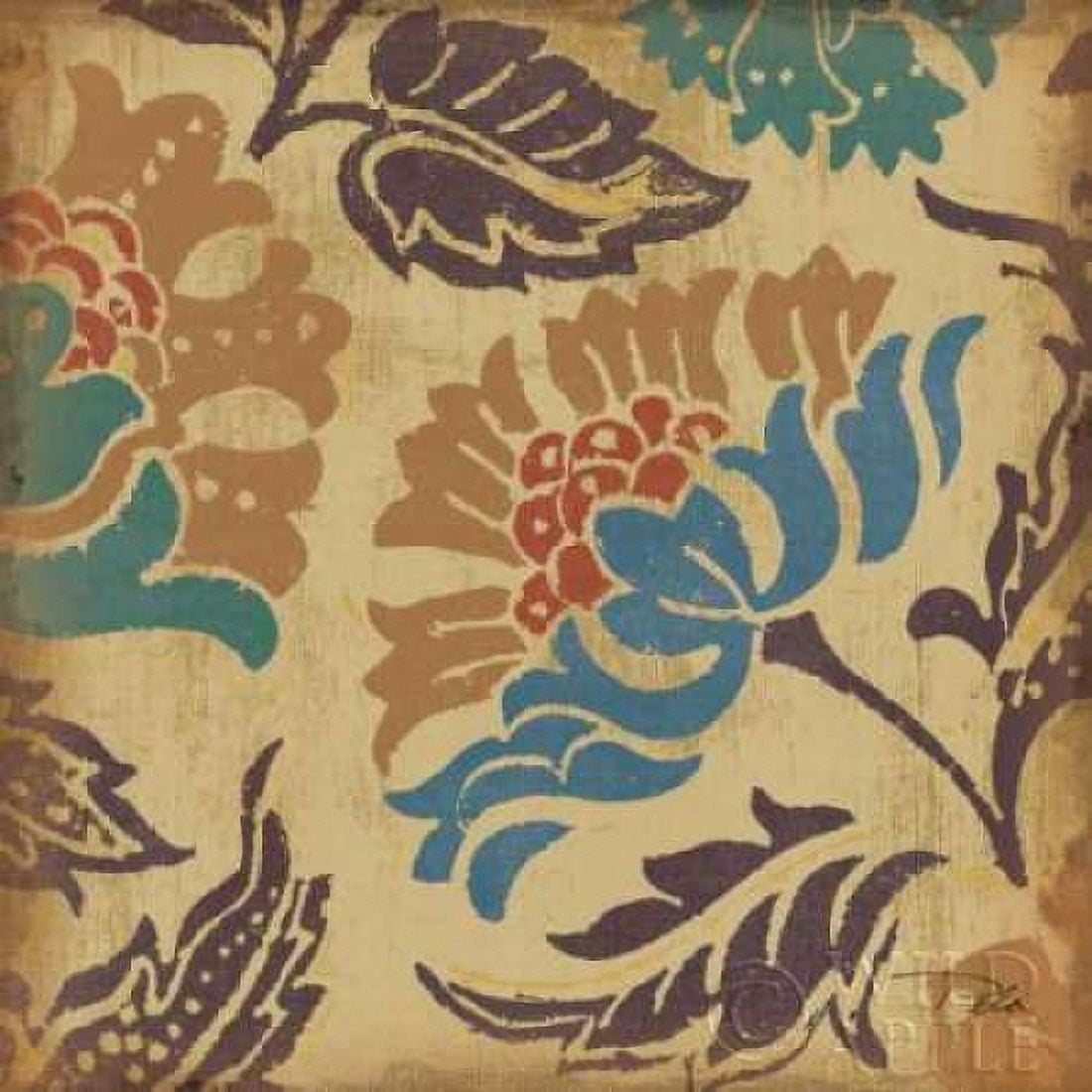 Estampes Floraux III Canvas Art - Pela (24 x 24)