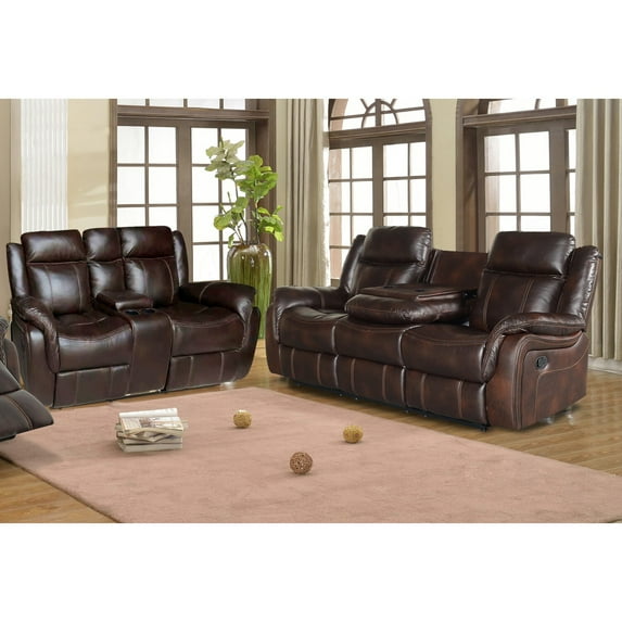 Estancy 2 Piece Faux Leather Reclining set