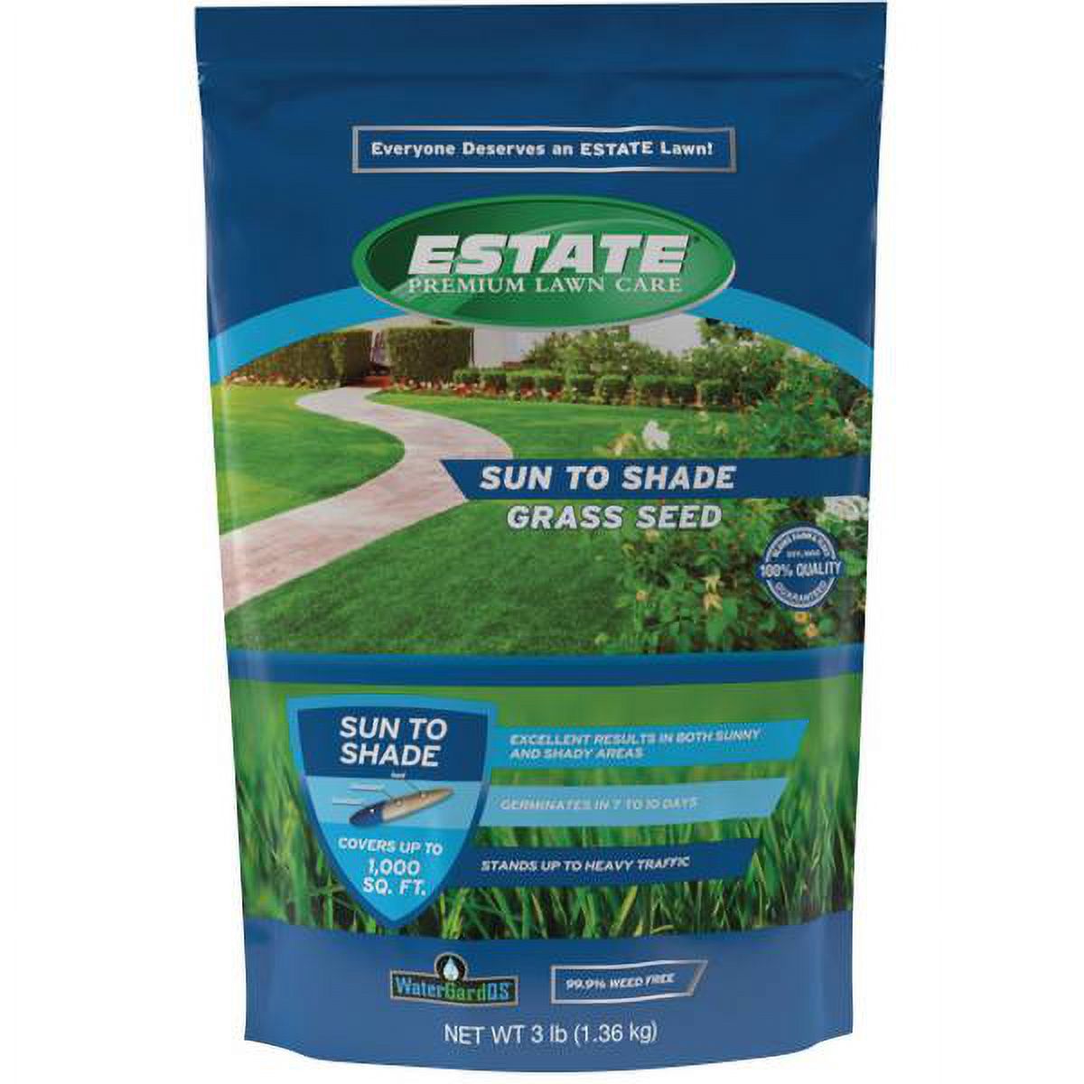 Estate Premium Sun To Shade Grass Seed