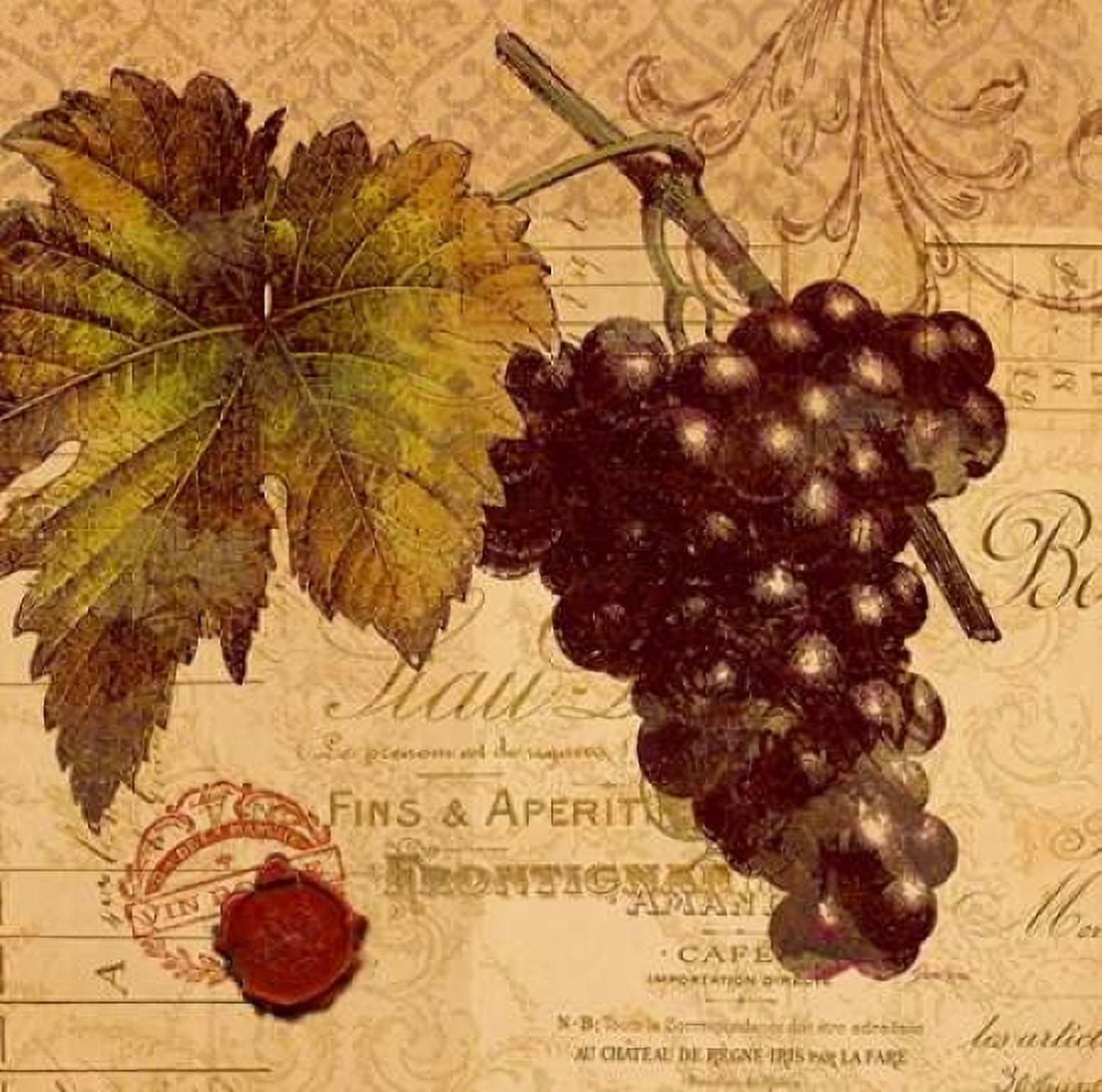 Estate Vintage Rouge Canvas Art - Devon Ross (24 x 24)