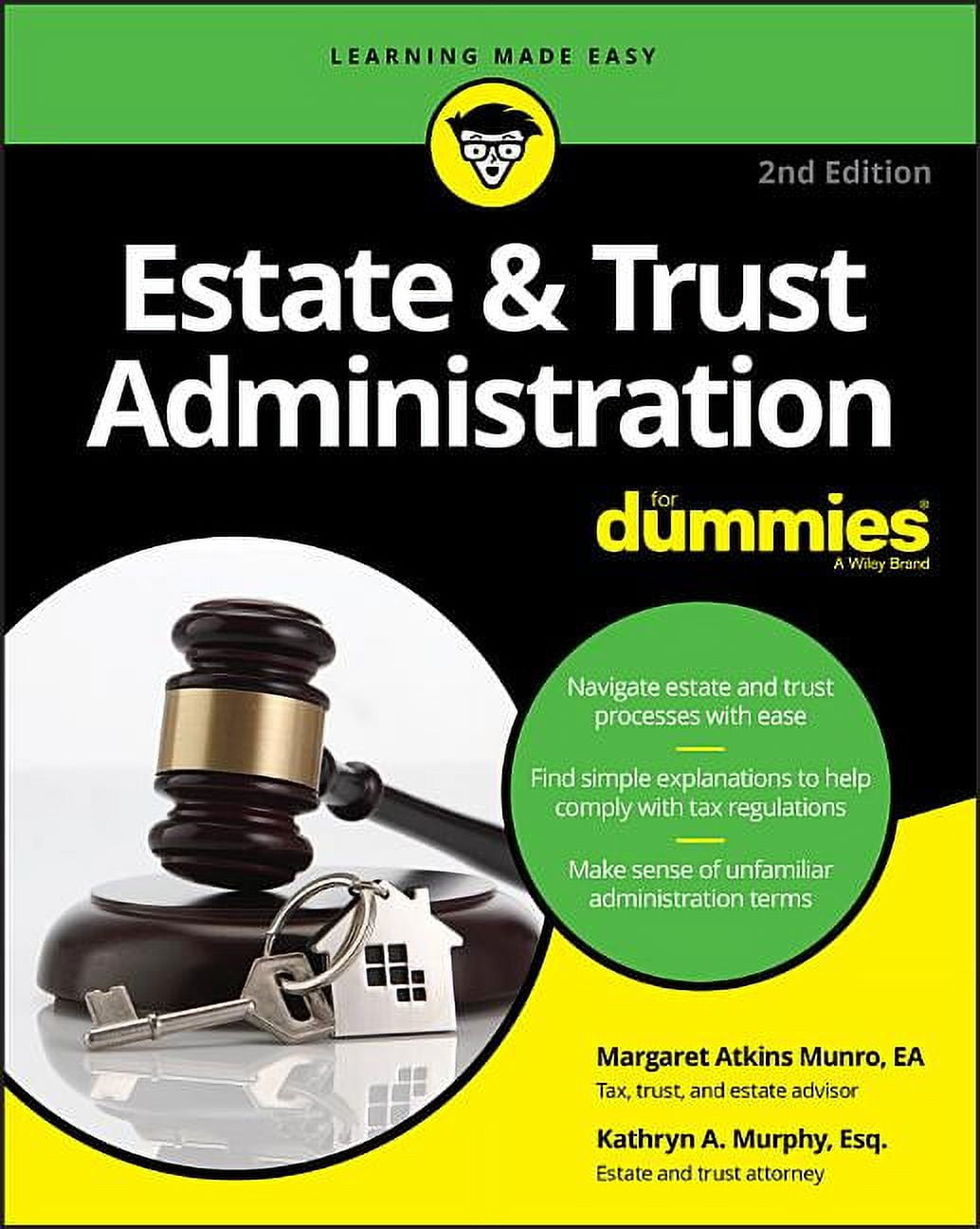 MARGARET A MUNRO; KATHRYN A MURPHY Estate & Trust Administration for Dummies, (Paperback)