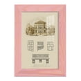 thumbnail image 1 of Estate and Plan I -Framed Print w/glass-Sunset Pink, 1 of 8