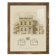 thumbnail image 1 of Estate and Plan III -Framed Print w/glass-Walnut, 1 of 7