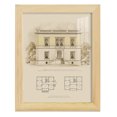thumbnail image 1 of Estate and Plan V -Framed Print w/glass-Natural Wood, 1 of 7