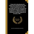 thumbnail image 1 of Estats de la distribution du reliqua de la beneficence de 1707, et de la beneficence de 1708, accordée par la reine aux , (Paperback), 1 of 1