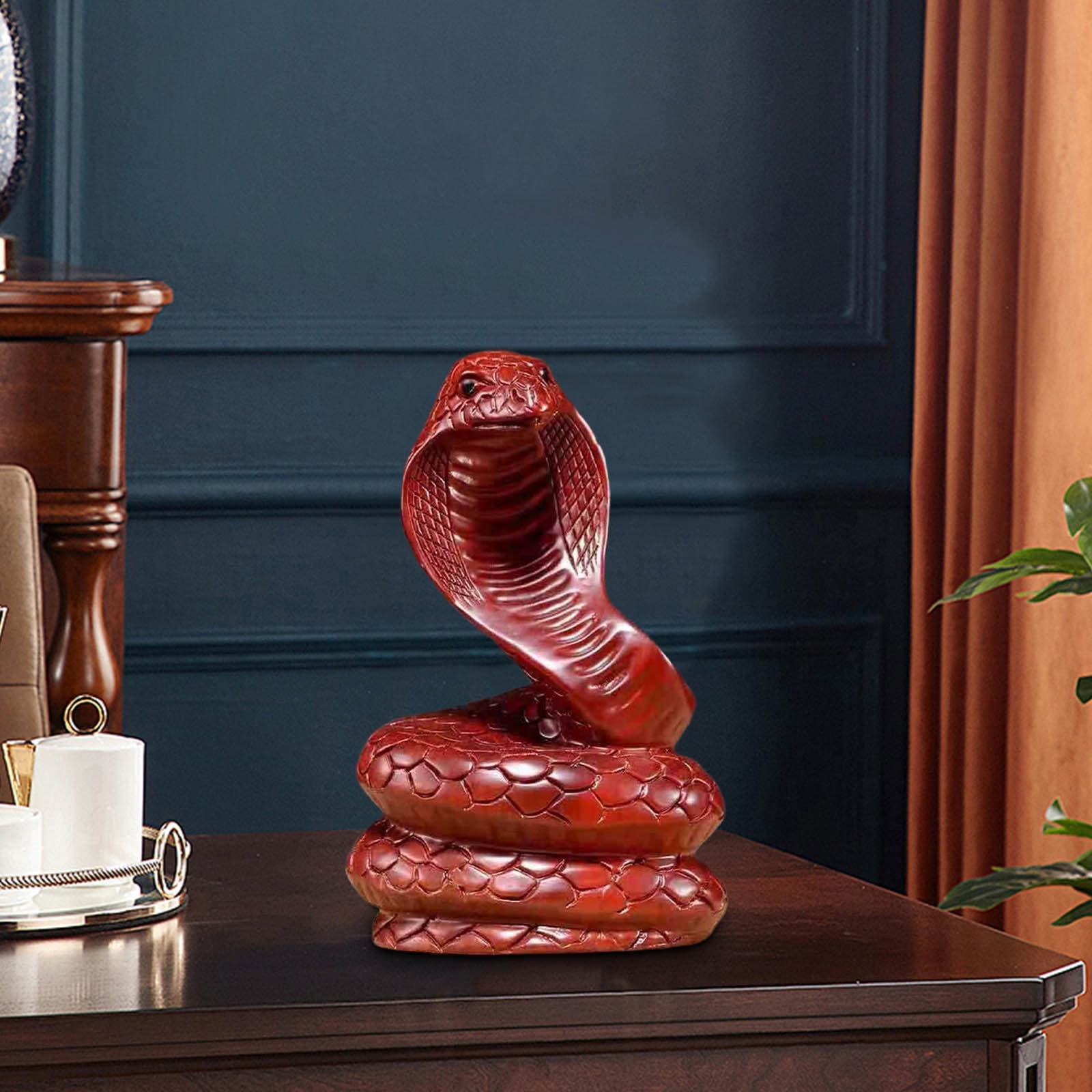 Estatua De Serpiente Para Mascota De Té, Minidecoración, | Envío Gratis