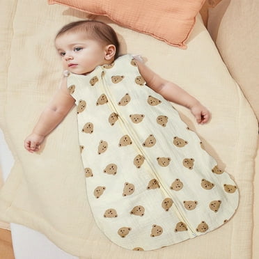 Estbridge 1pc Baby Sleep Sack 12-17 Months  Baby Wearable Blanket 2-Way Zipper Toddler Sleeping Sack  Light & Breathable Sleep Sacks